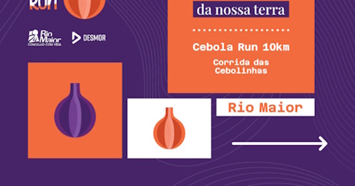 Cebola Run — imagem do organizador