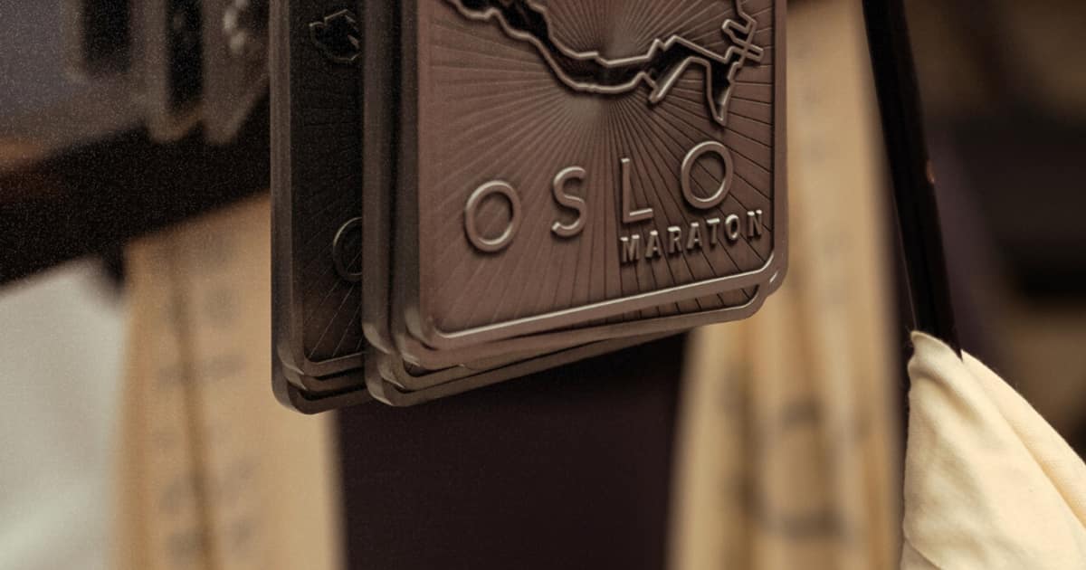 Maratona de Oslo — imagem do organizador